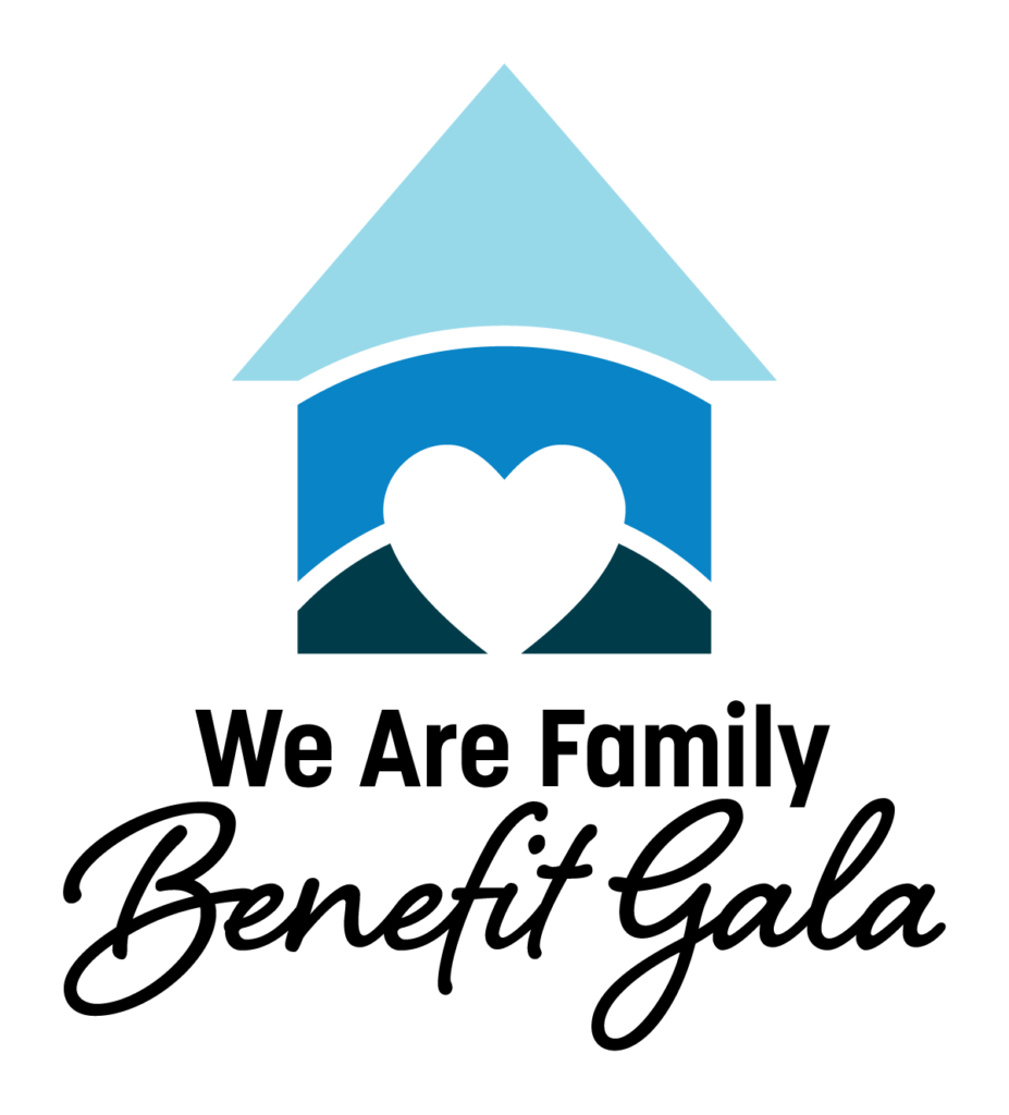 Rainbow Village We are Family Benefit Gala Logo